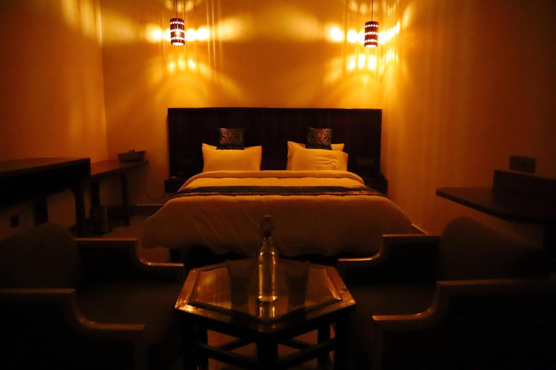 Panna Tiger Resort- Riverside Property Rājgarh Eksteriør bilde