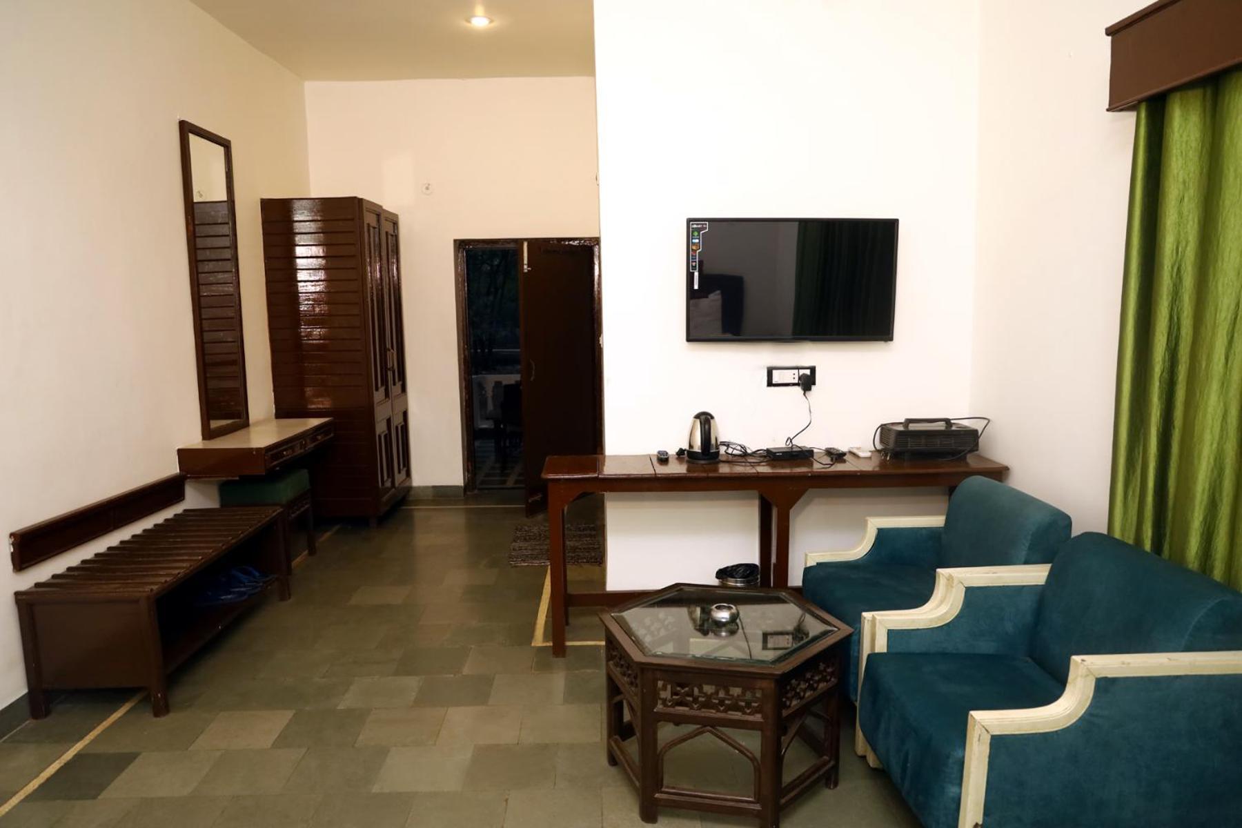 Panna Tiger Resort- Riverside Property Rājgarh Eksteriør bilde