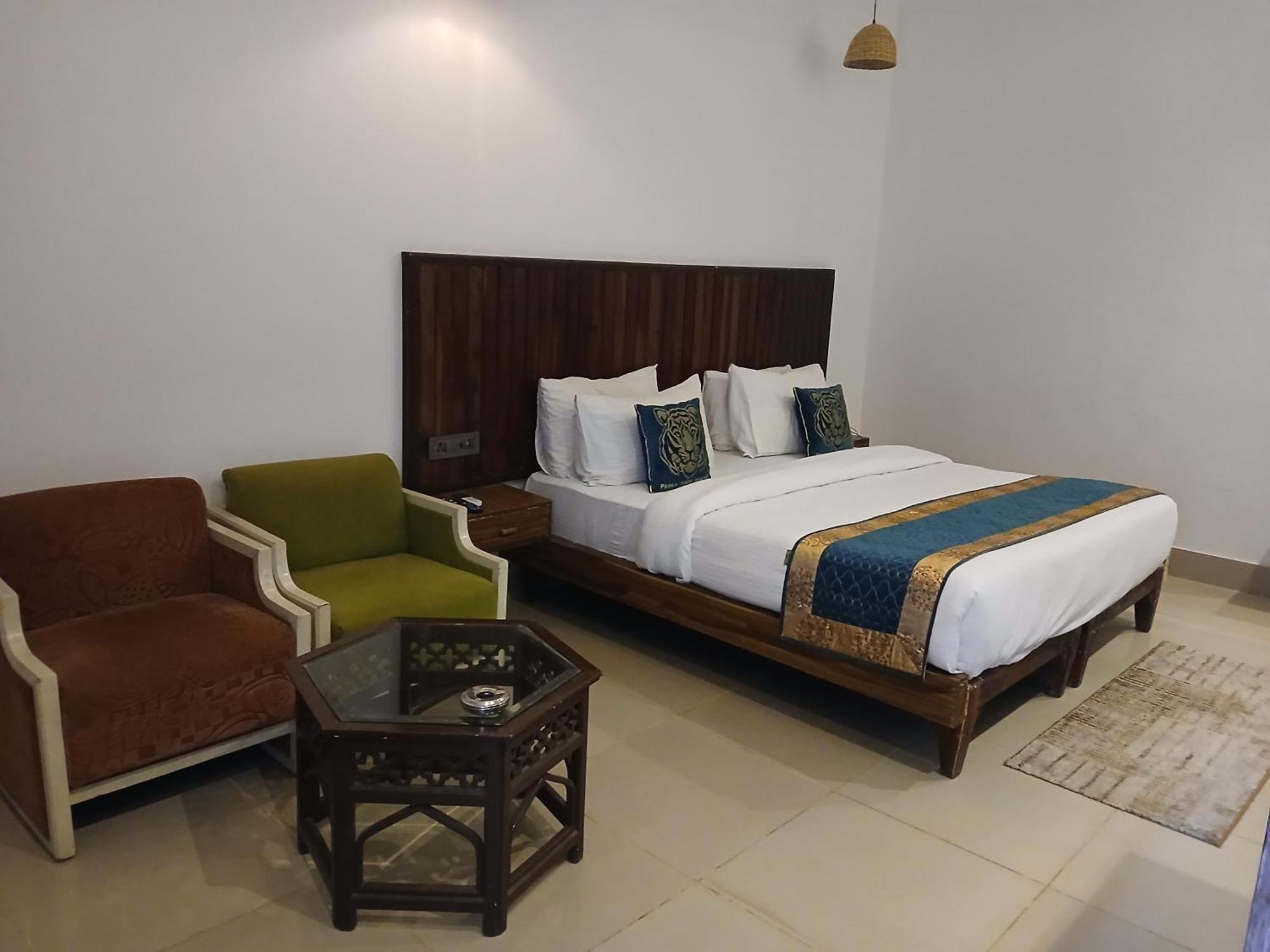 Panna Tiger Resort- Riverside Property Rājgarh Eksteriør bilde